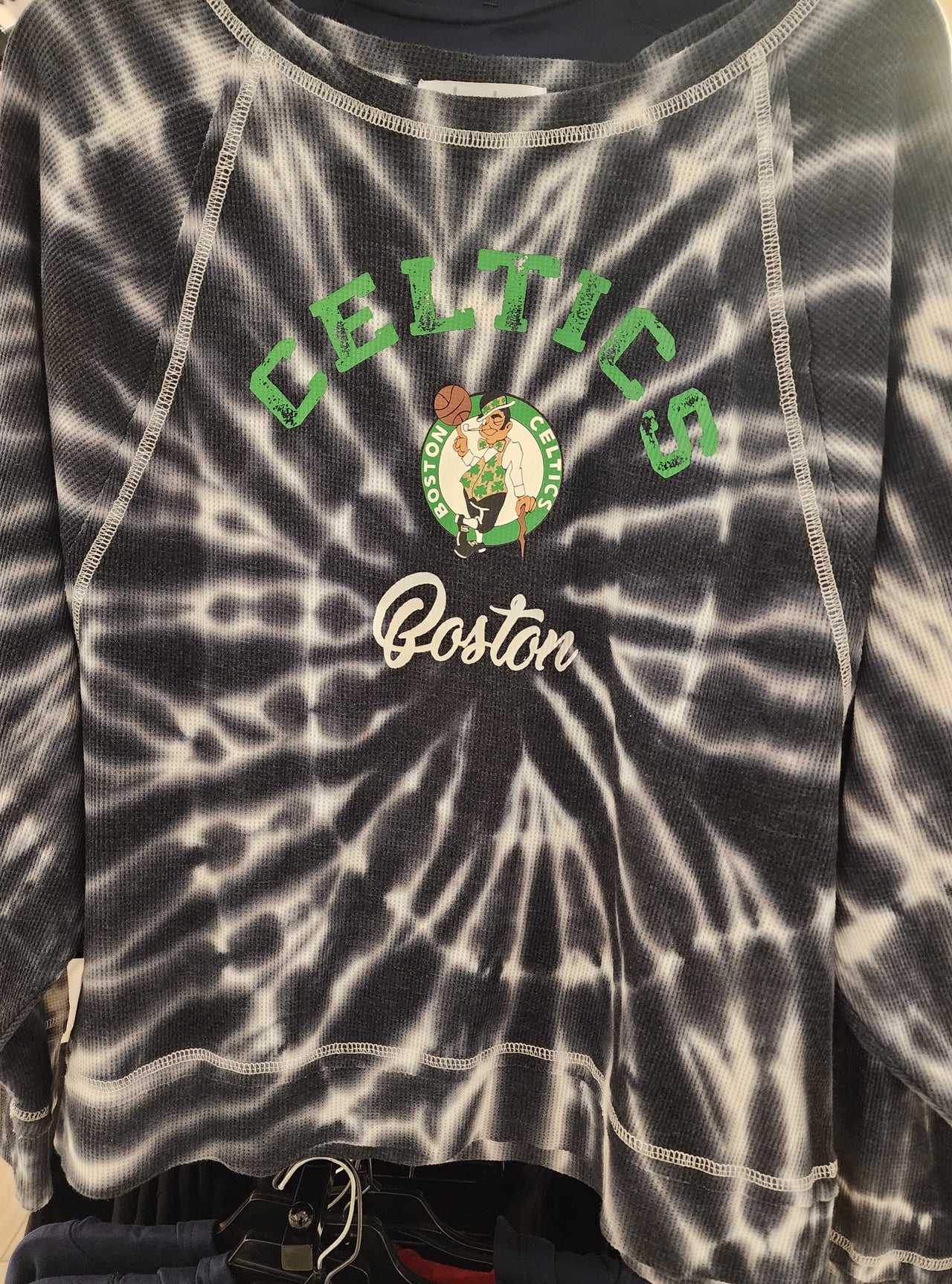 Boston Celtics Touch Stadium Women's Tie Dye Shirt