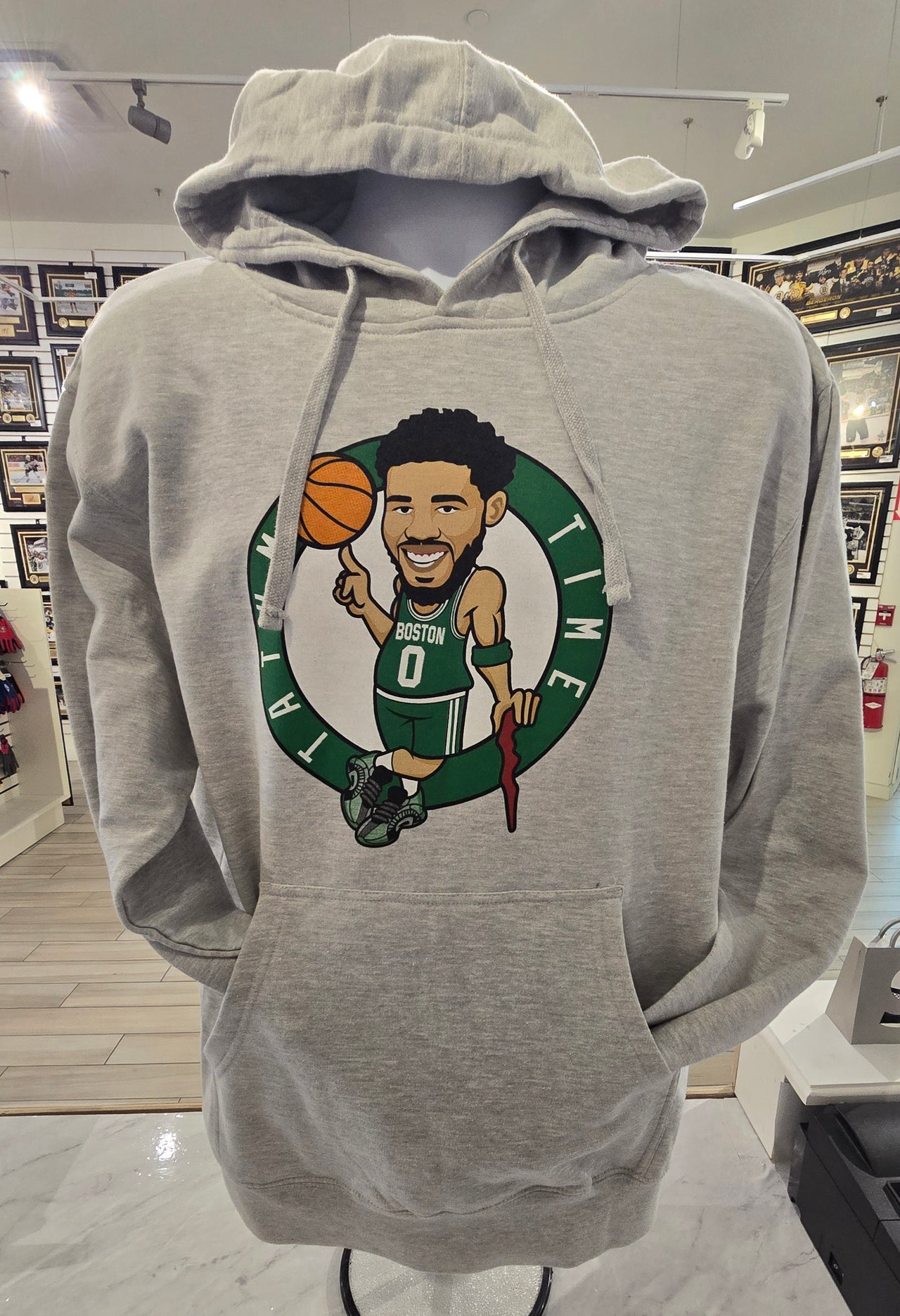 Jayson Tatum Boston Celtics Tatum Time Hooded Sweatshirt