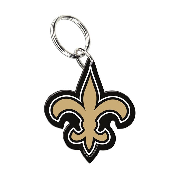 New Orleans Saints Premium Logo Acrylic Keychain
