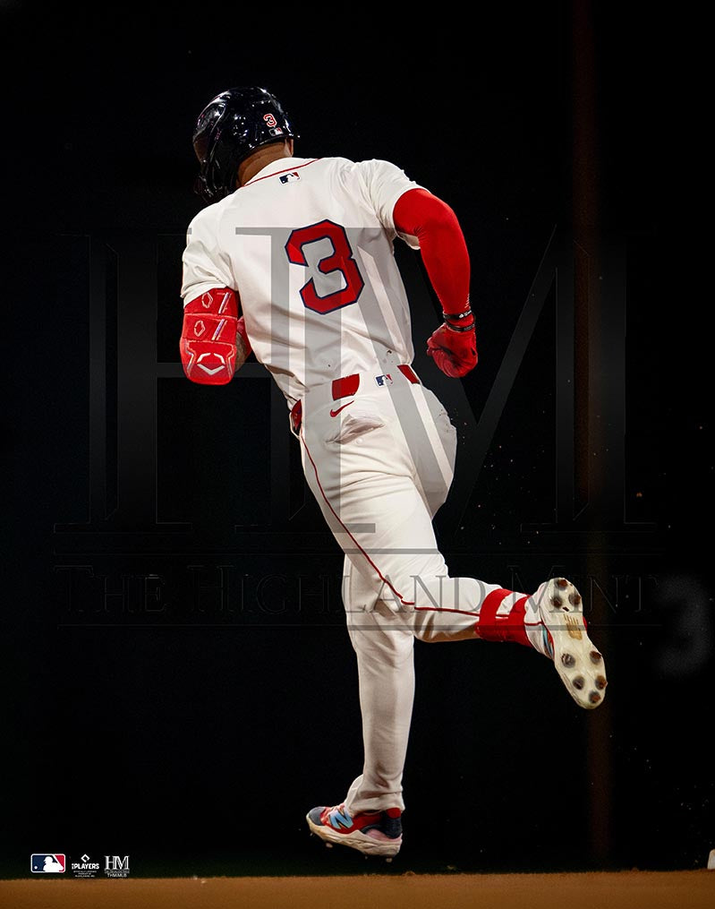 Ceddanne Rafaela Boston Red Sox Rounding The Bases Photo