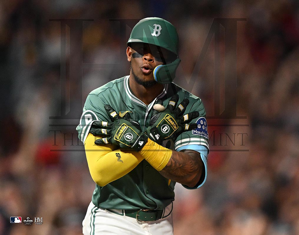 Ceddanne Rafaela Boston Red Sox Walk-Off 8" x 10" Celebration Photo