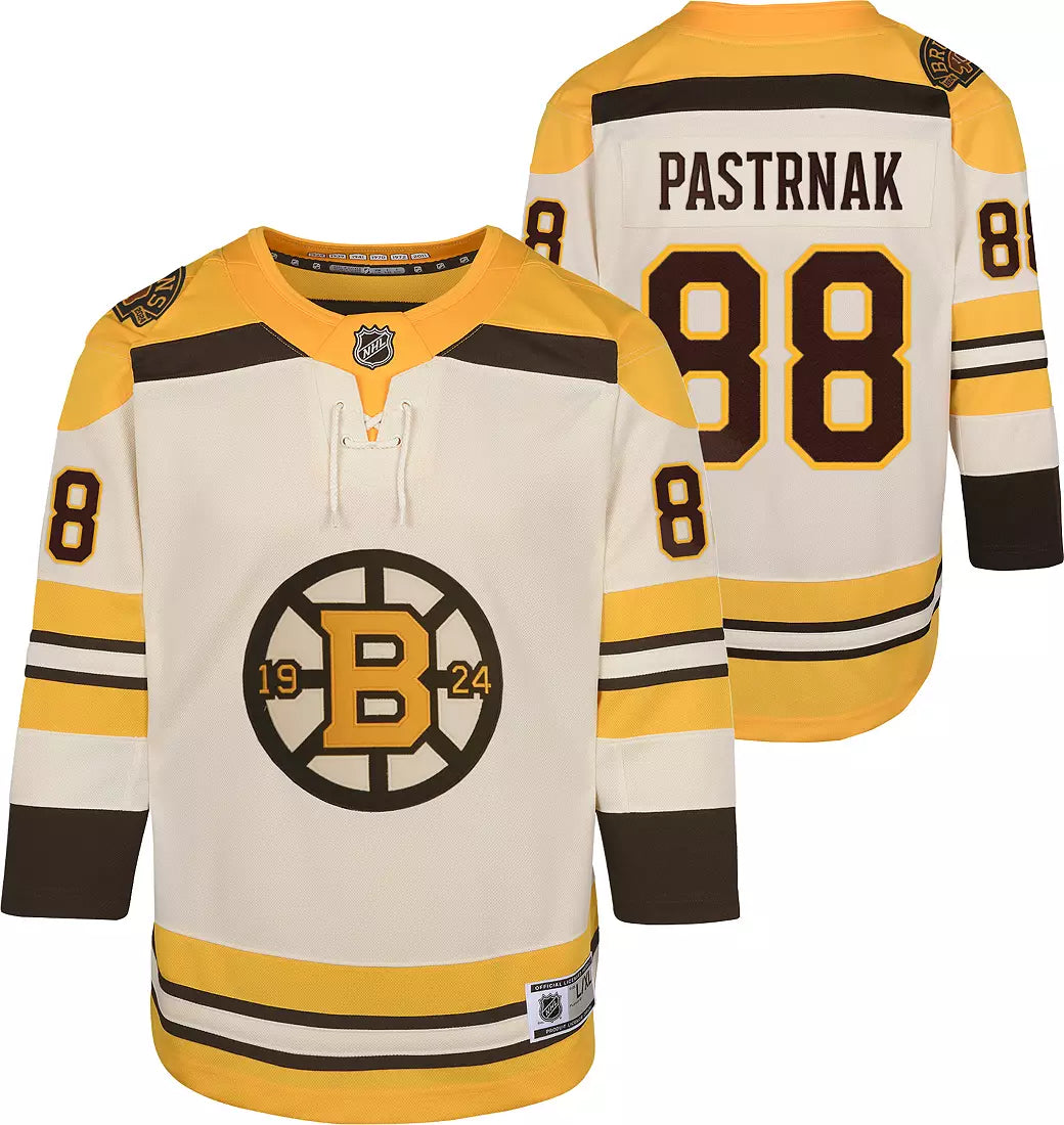 David Pastrnak Boston Bruins Centennial Premier Youth Jersey