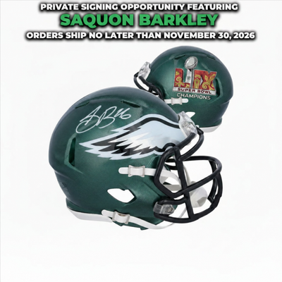 Super Bowl LIX Autographed Mini-Helmet
