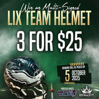 Bailey's Besties Multi-Signed LIX Team Helmet Fundraiser Raffle