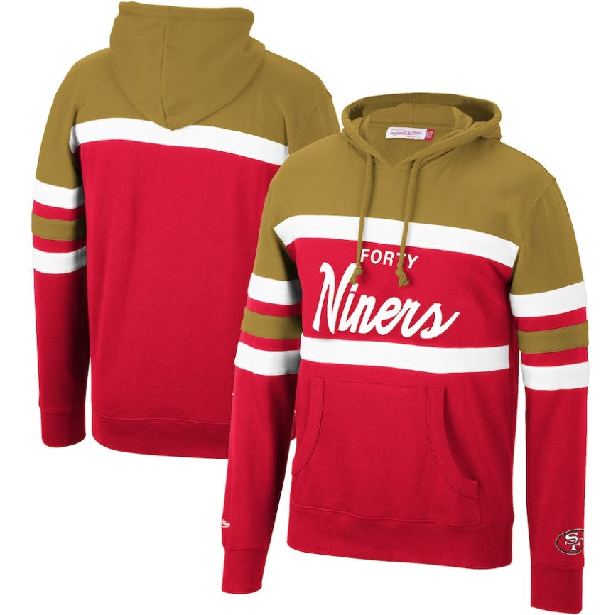 San Francisco 49ers Mitchell & Ness Head Coach Hoodie