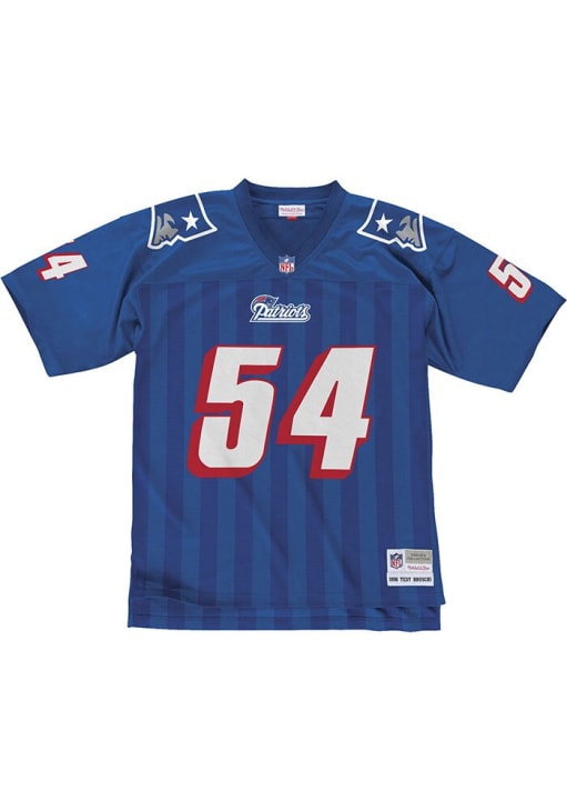 New England Patriots Tedy Bruschi Mitchell and Ness Throwback Jersey