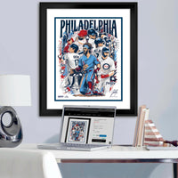 MLB Players All Star Collaboration - Six Sluggers - Exclusive Print