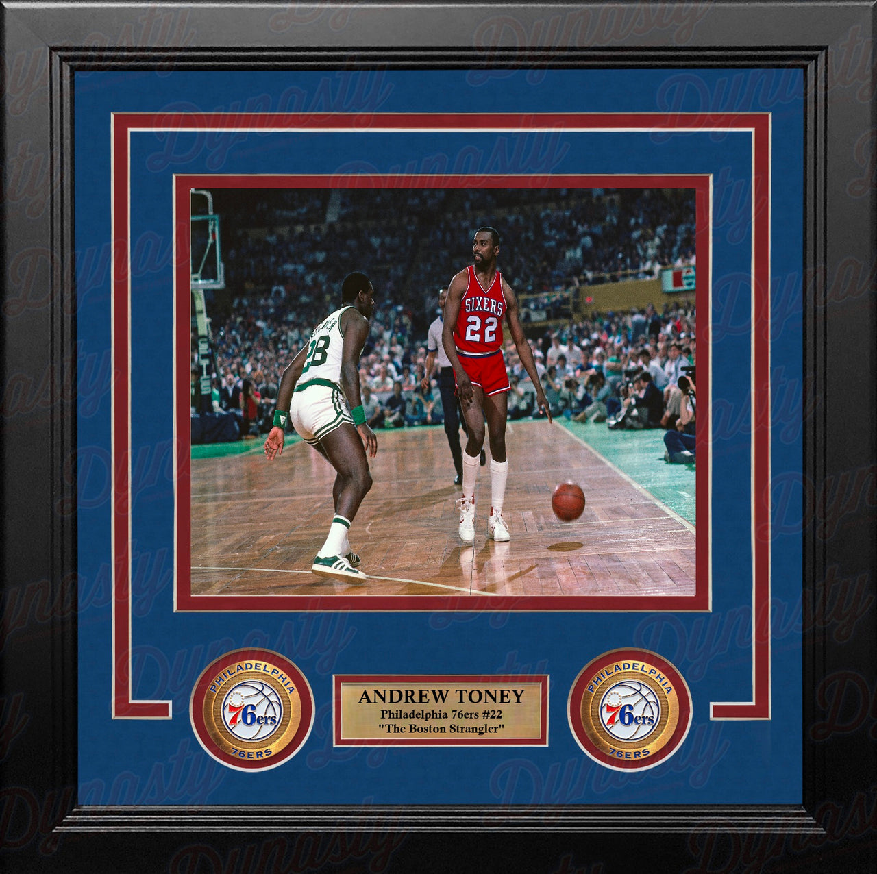 Andrew Toney Boston Strangler Philadelphia 76ers 8" x 10" Framed Basketball Photo