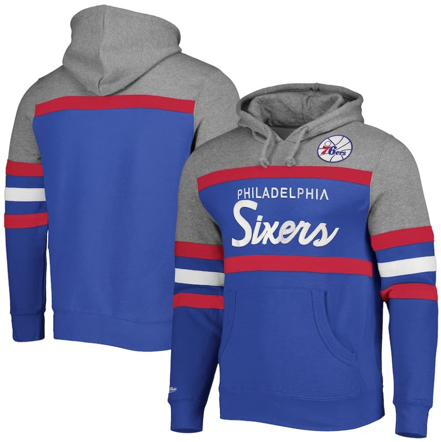 Philadelphia 76ers Mitchell & Ness Head Coach Hoodie