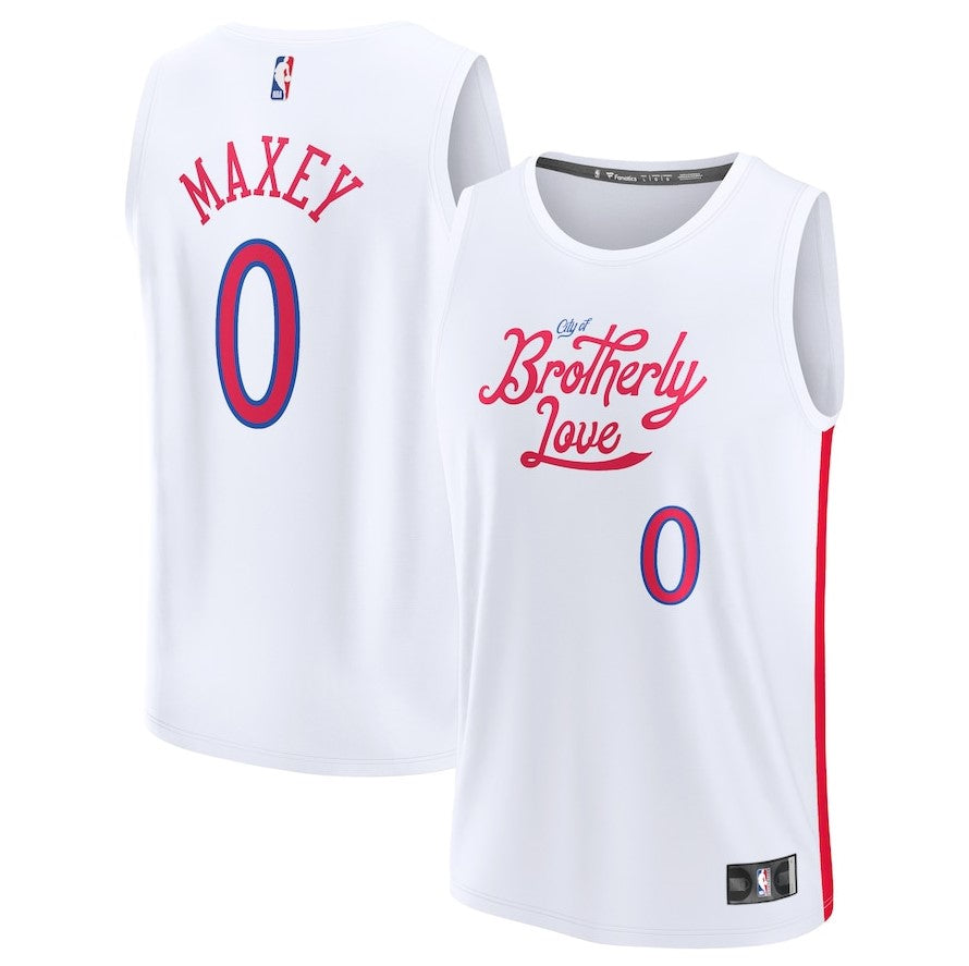 maxey jersey city edition