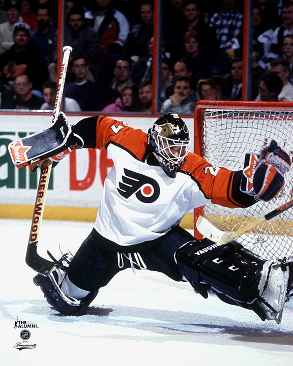 Ron Hextall Philadelphia Flyers In Net Save Action Photo