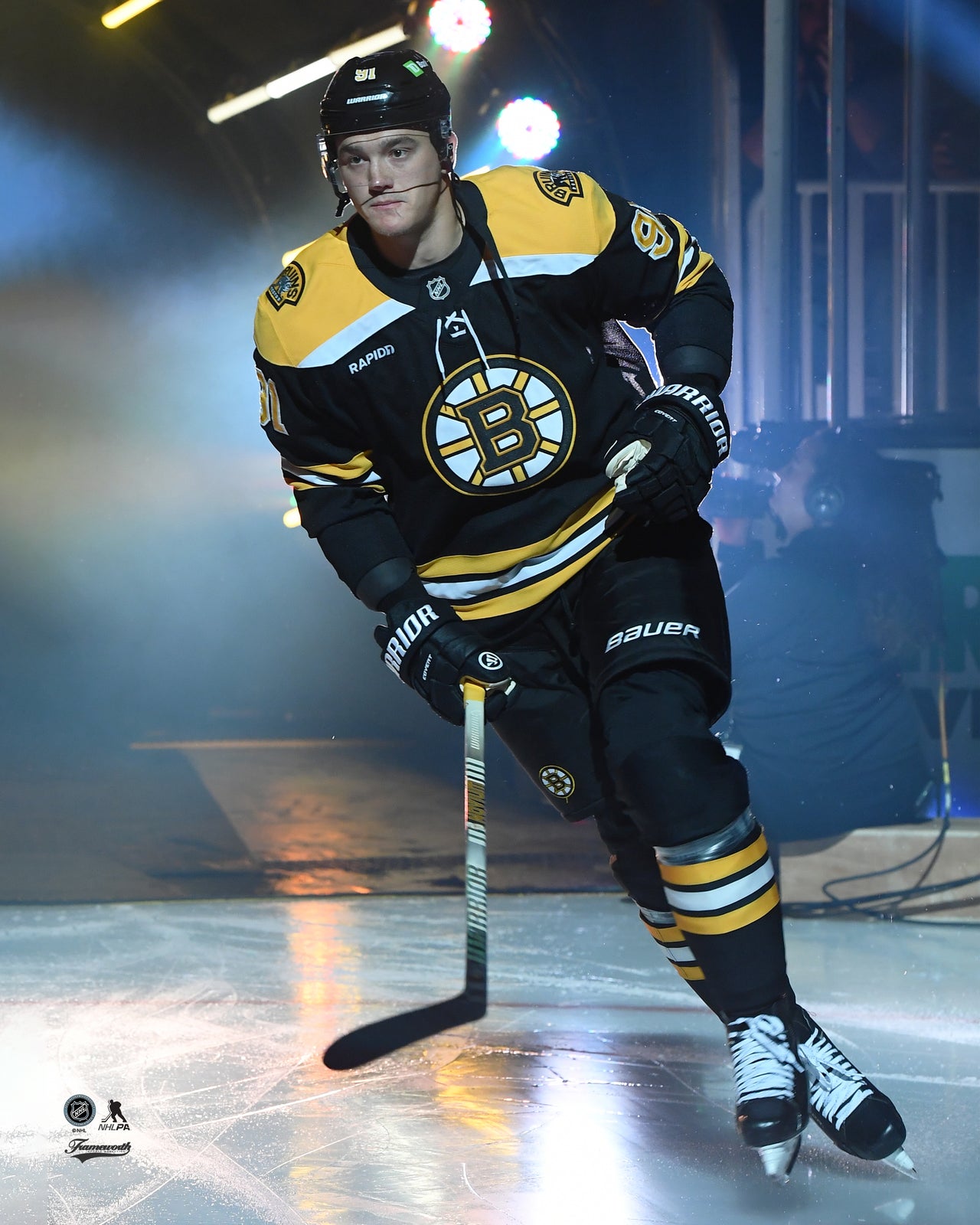 Nikita Zadorov Entrance Boston Bruins Hockey Photo