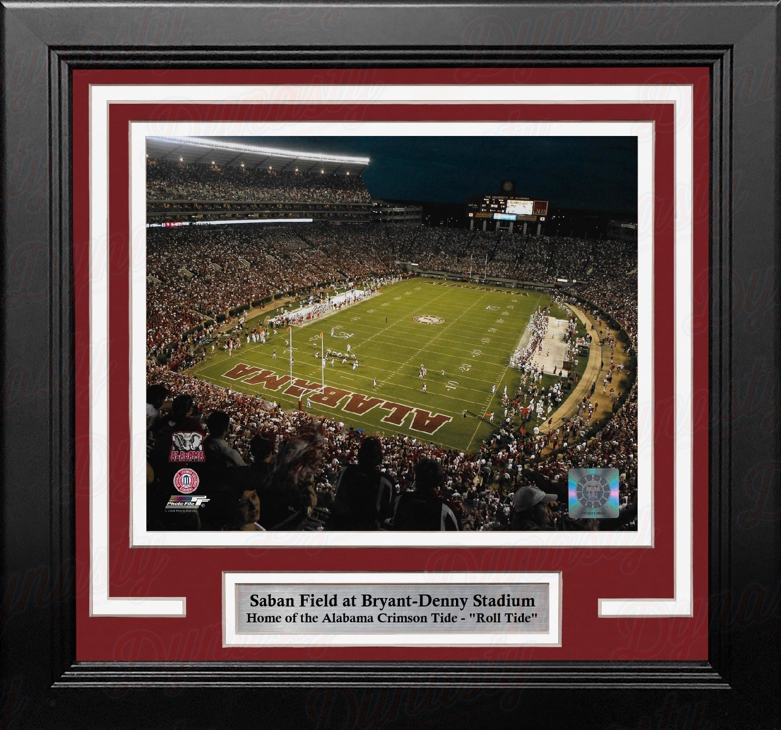 Alabama Crimson Tide Bryant-Denny Stadium 8" x 10" Framed College Football Stadium Photo
