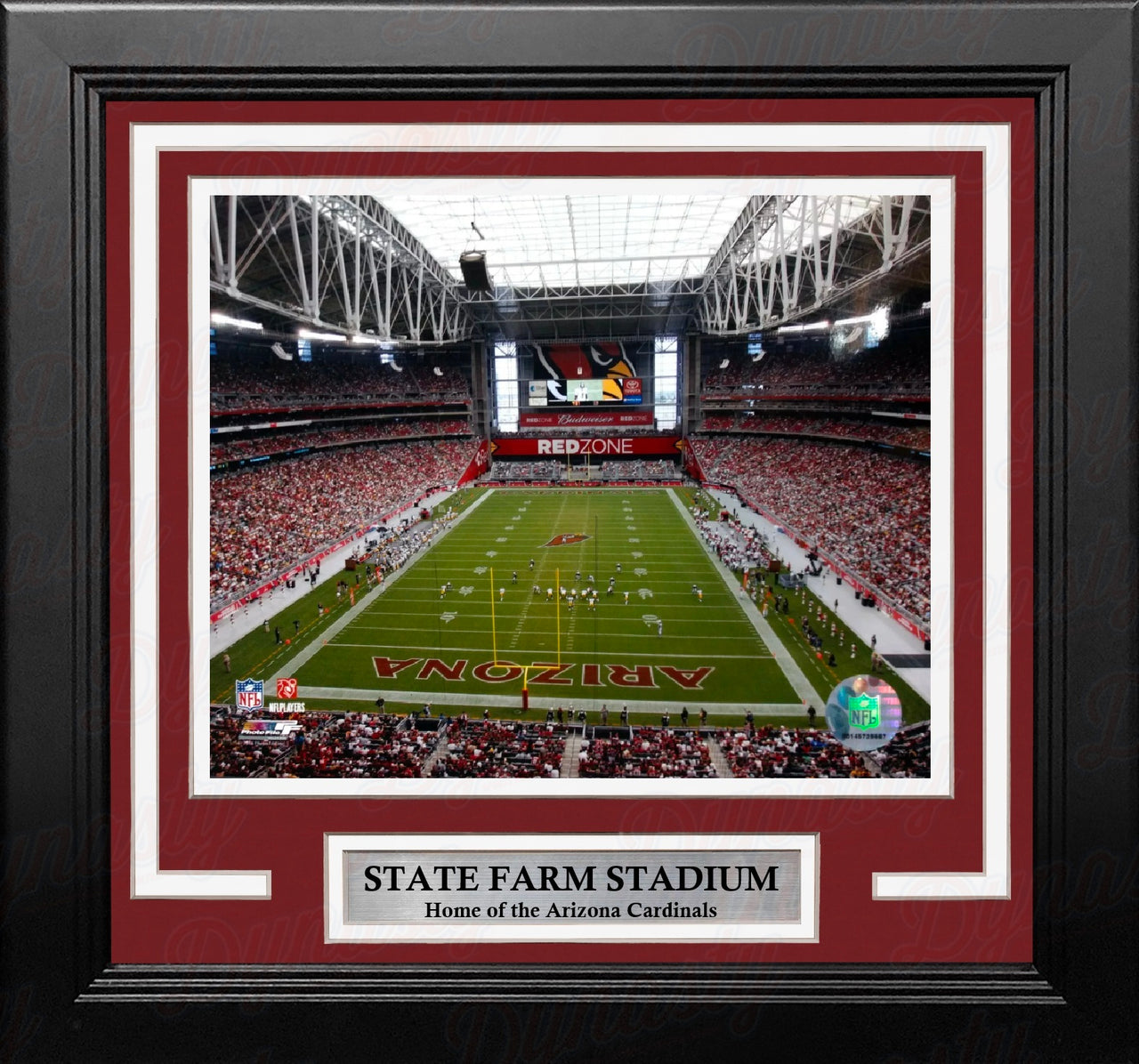 Arizona Cardinals State Farm Stadium End Zone 8" x 10" Framed Football Photo