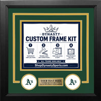 Oakland Athletics Green and Yellow Picture Frame