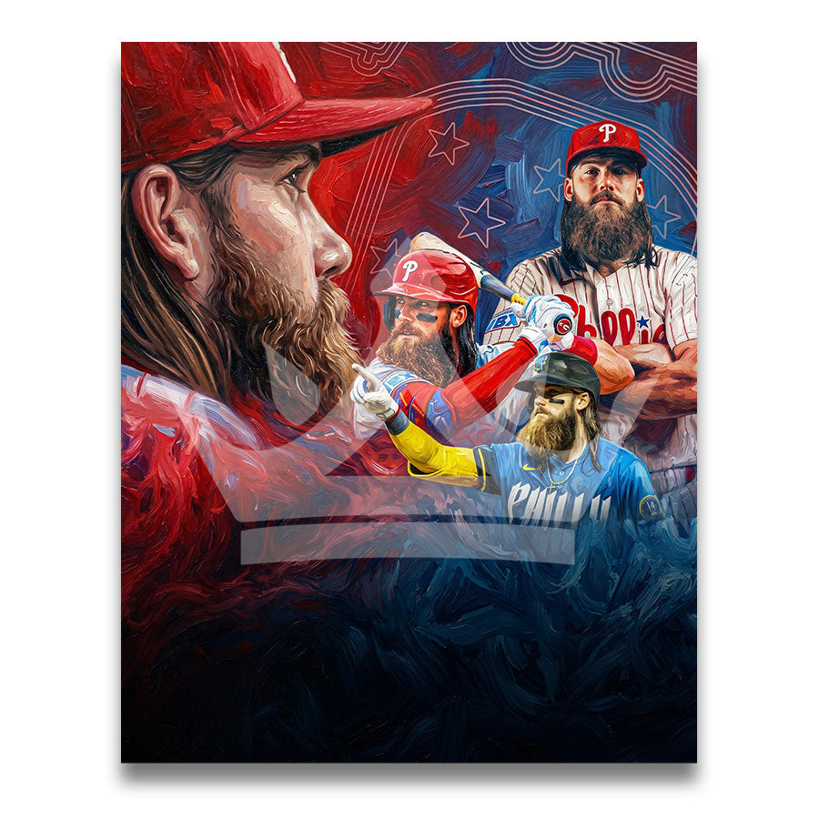 Brandon Marsh Philadelphia Phillies Limited Edition Print