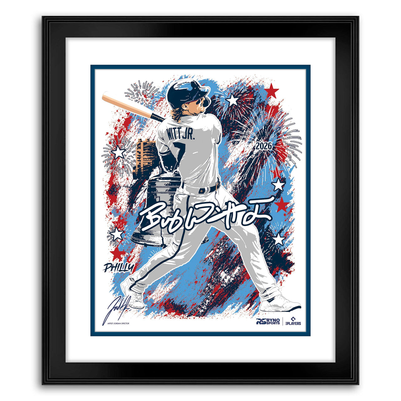 MLB Players All Star Collaboration - Bobby Whitt - Exclusive Print