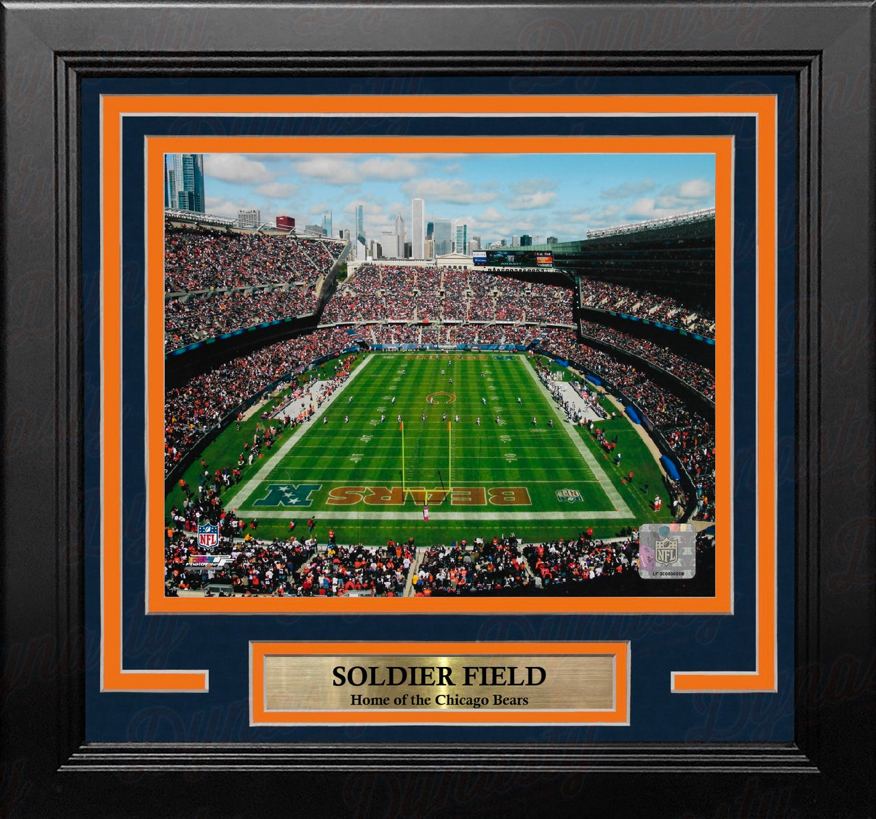 Chicago Bears Soldier Field 8" x 10" Framed Football Stadium Photo