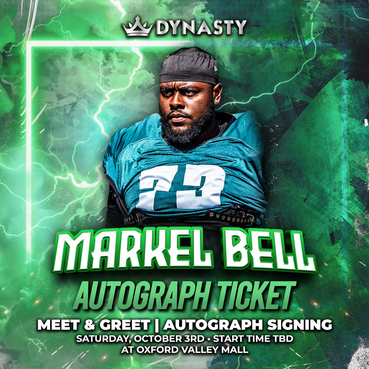 Markel Bell Philly Football Kickoff Experience Tickets
