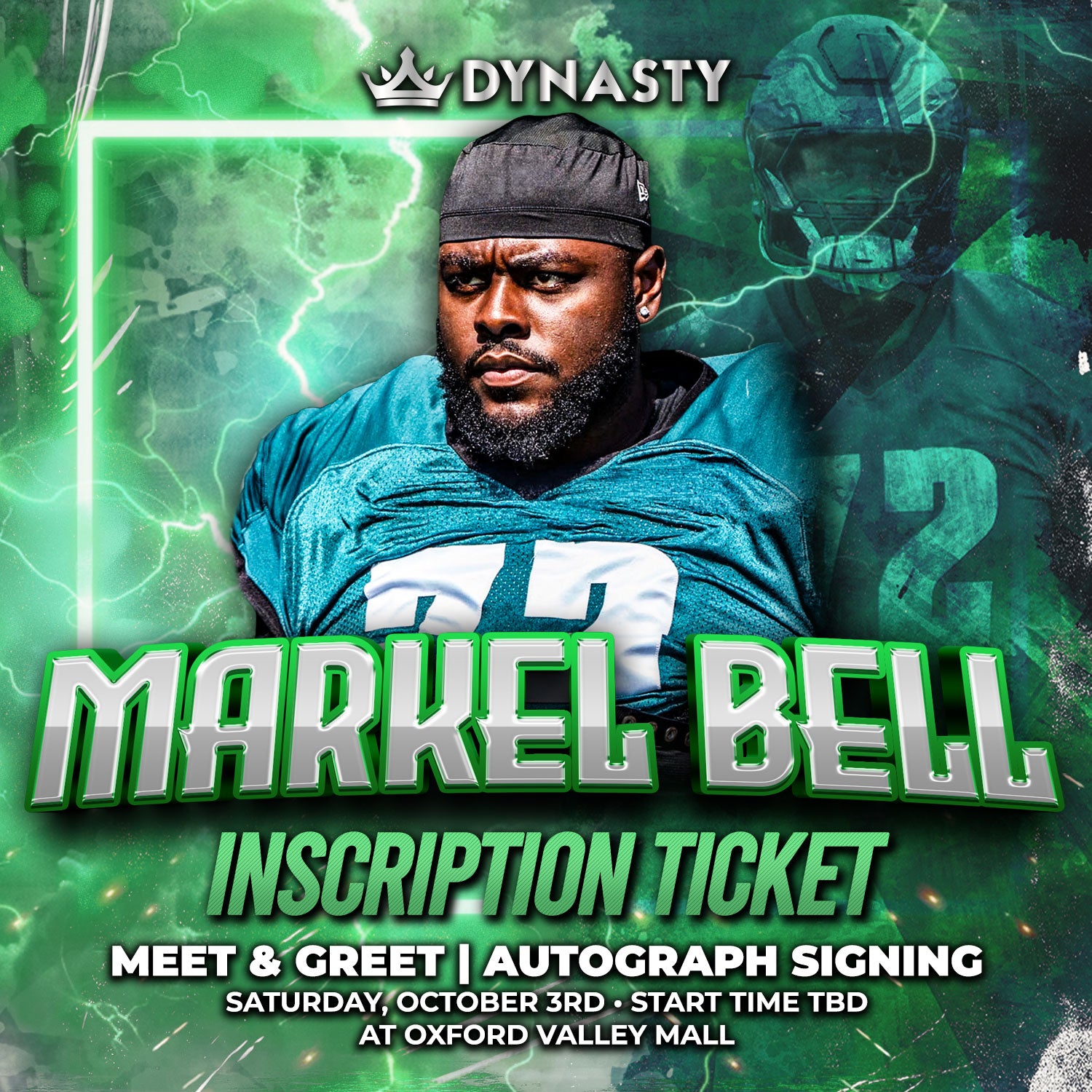 Markel Bell Inscription Ticket (Add-On)