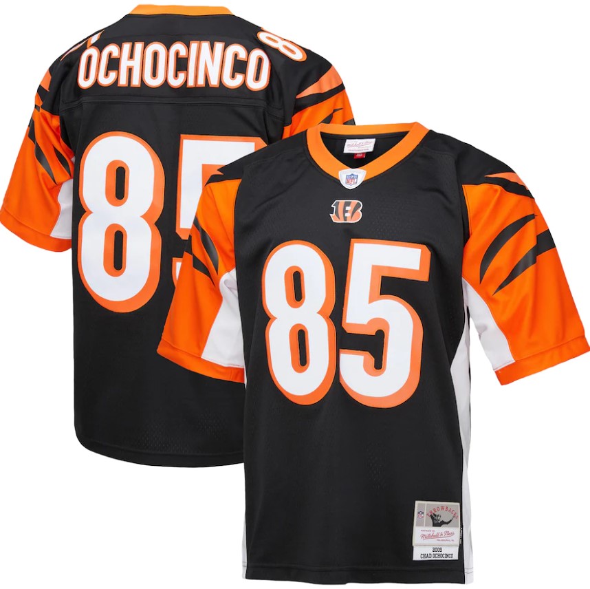 Chad Ochocinco Cincinnati Bengals Mitchell & Ness 2009 Black Legacy Jersey