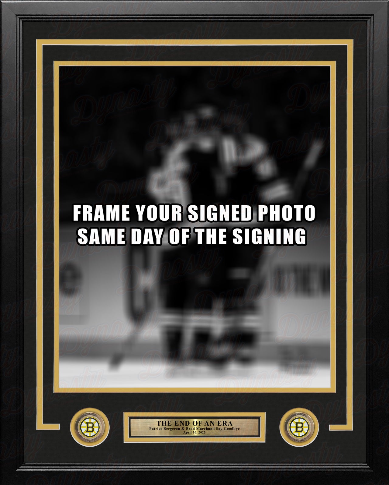 Patrice Bergeron & Brad Marchand Boston Bruins Photo Frame Kit