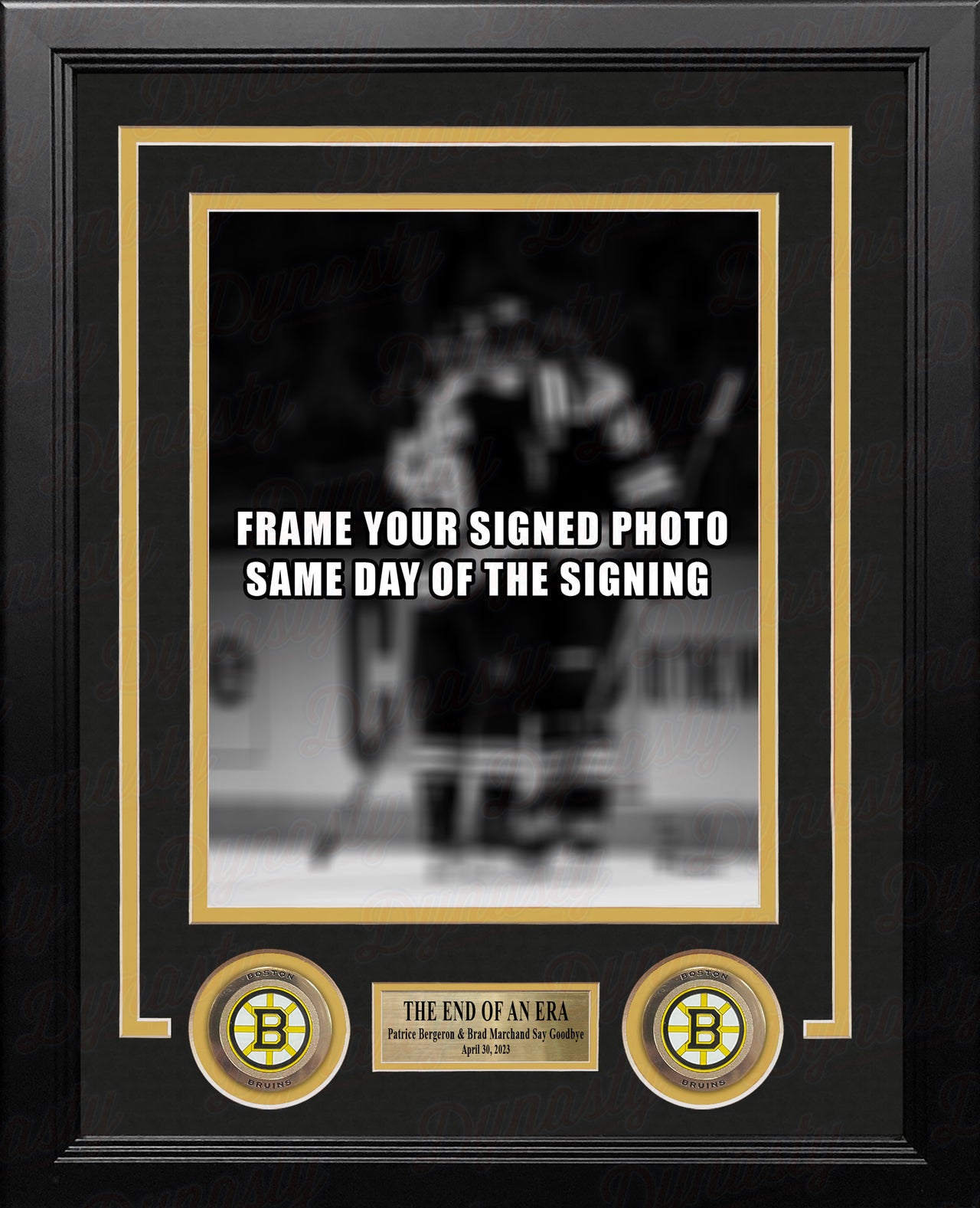 Patrice Bergeron & Brad Marchand Boston Bruins Photo Frame Kit