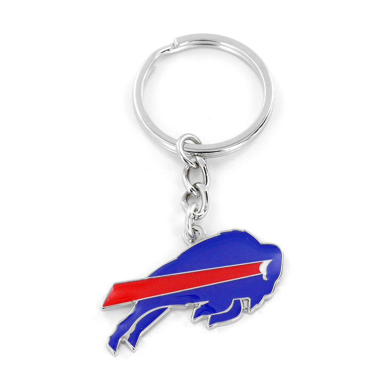 Buffalo Bills Metal Logo Keychain