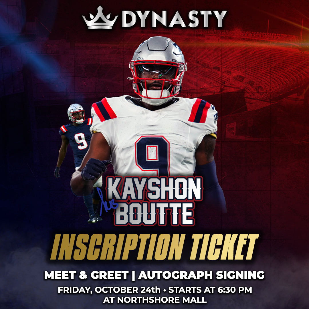 Kayshon Boutte Inscription Ticket