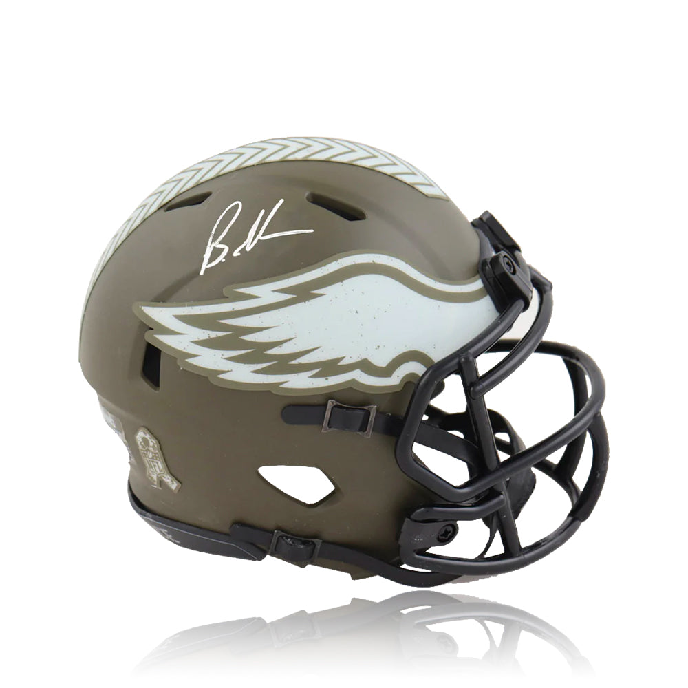 Brandon Graham Philadelphia Eagles Autographed Salute to Service Full-Size Helmet