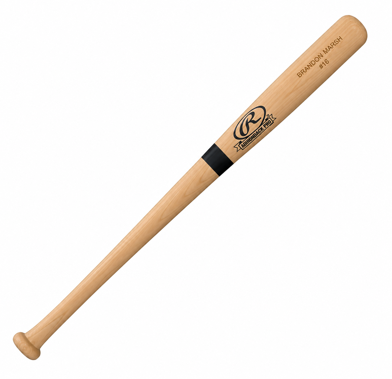 Brandon Marsh Philadelphia Phillies Rawlings Engraved Blonde Bat