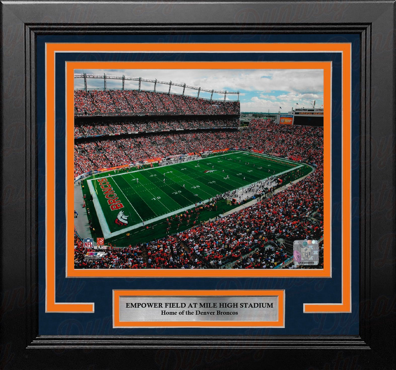 Denver Broncos Empower Field at Mile High Stadium 8" x 10" Framed Football Photo