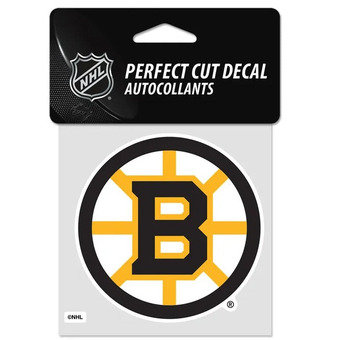 Boston Bruins 4" x 4" Decal