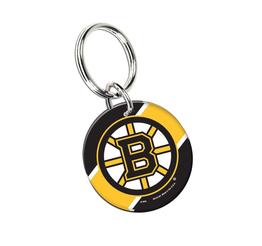 Boston Bruins Premium Acrylic Key Ring