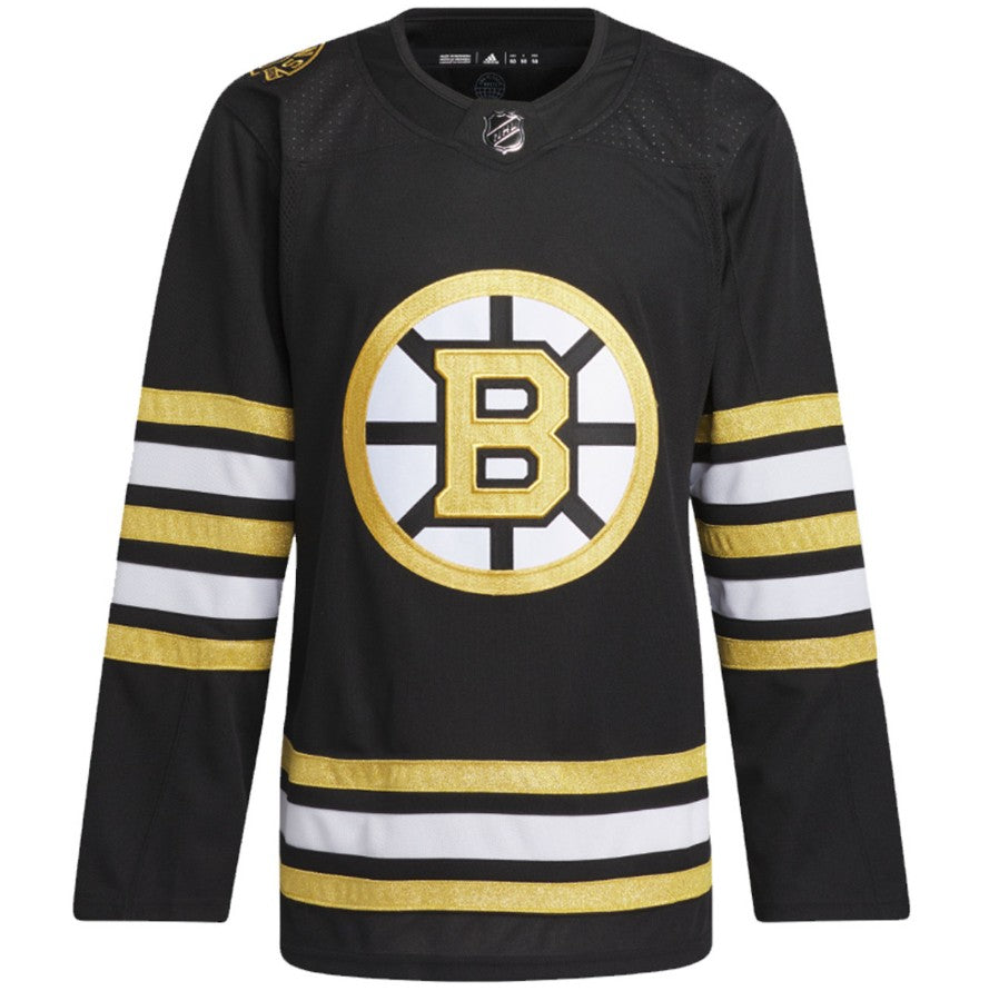 Bruins adidas Centennial Primegreen Blank Home Jersey