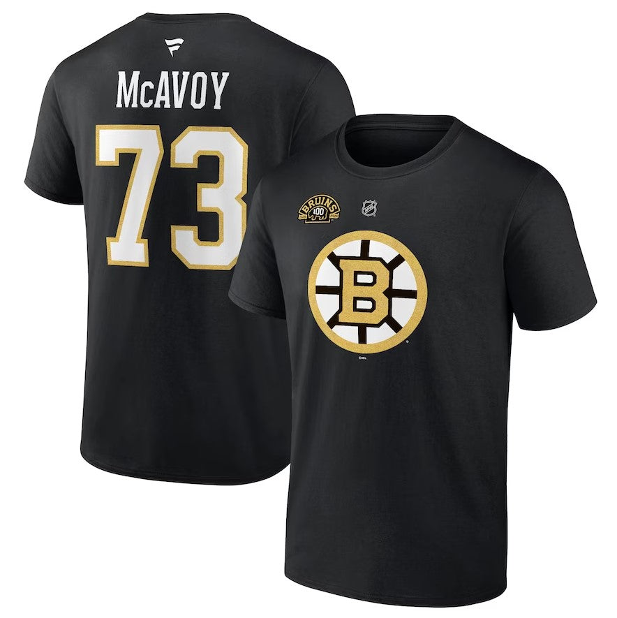 Charlie McAvoy Boston Bruins 100th Centennial Gold Player Shirt