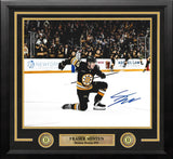 Fraser Minten Celebration Boston Bruins Autographed 16" x 20" Framed Photo