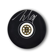Nikita Zadorov Boston Bruins Autographed Hockey Puck - Dynasty Sports & Framing 