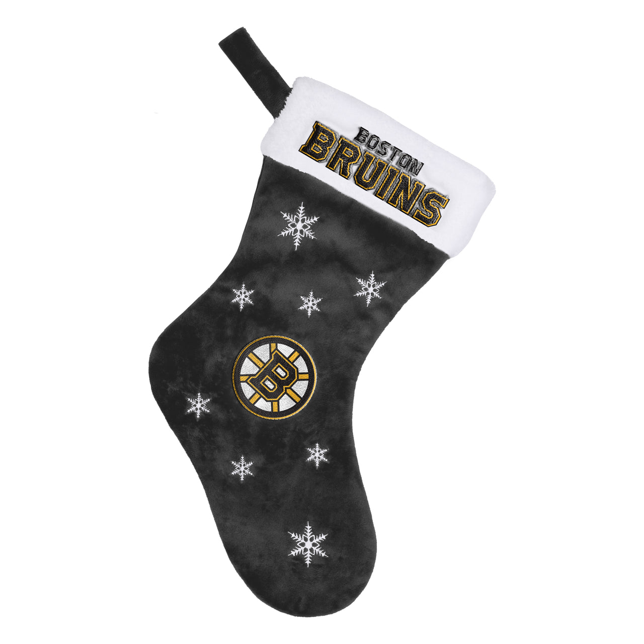 Boston Bruins Embroidered Stocking