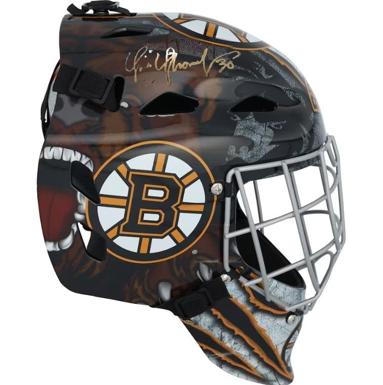 Tim Thomas Boston Bruins Autographed NHL Hockey Goalie Replica Mask
