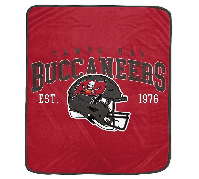 Tampa Bay Buccaneers 50" x 60" Vintage Arch Block Blanket