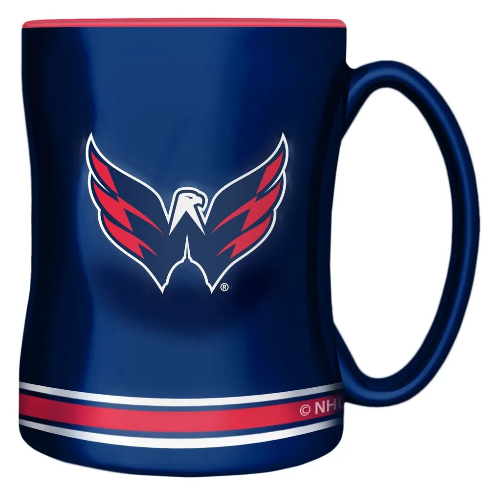 Washington Capitals Logo Relief Coffee Mug