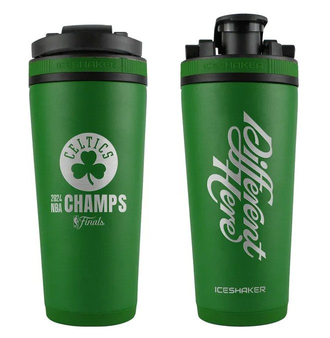 Boston Celtics 26 oz 2024 NBA Champions Stainless Steel Ice Shaker Bottle