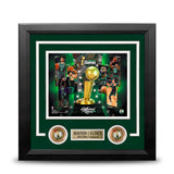 Boston Celtics 2024 NBA Champions 8" x 10" Framed Basketball Collage Photo - Dynasty Sports & Framing 