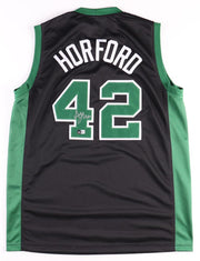 Al Horford Boston Celtics Autographed Black Jersey - Dynasty Sports & Framing 