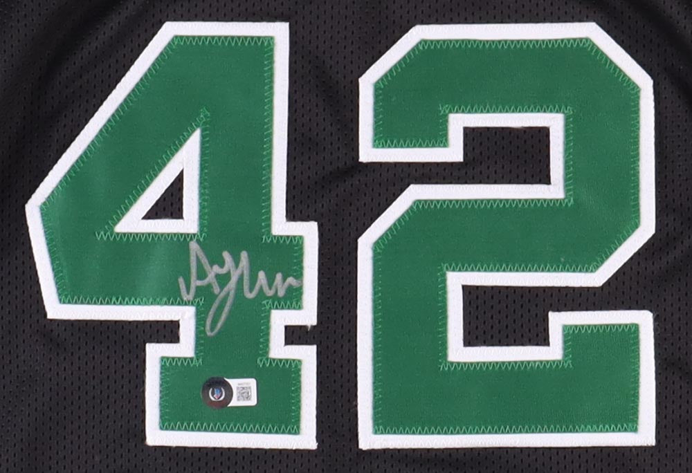 Al Horford Boston Celtics Autographed Black Jersey - Dynasty Sports & Framing 