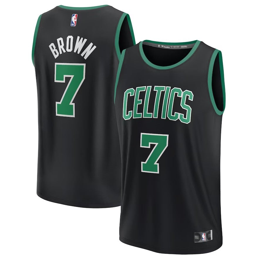 Jaylen Brown Boston Celtics Youth Player Jersey - Statement Edition - Black
