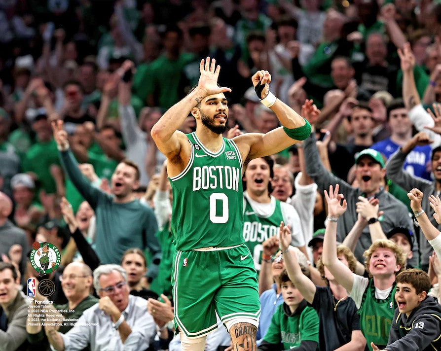 Jayson Tatum 51-Point Game 7 Boston Celtics 8" x 10" Basketball Photo - Dynasty Sports & Framing 