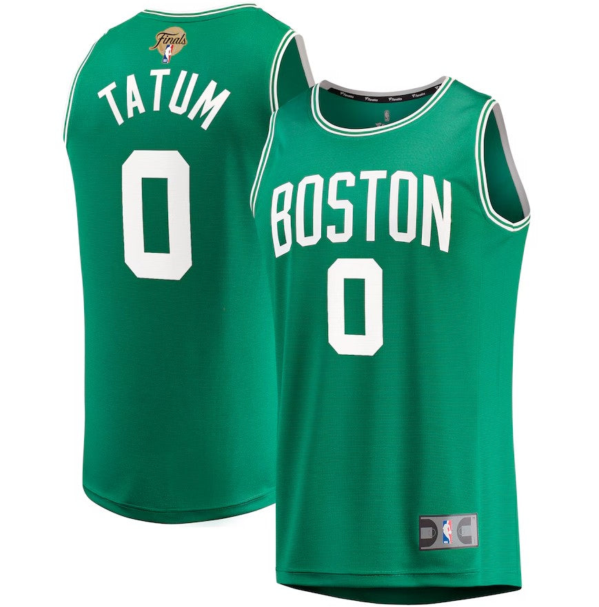 Jayson Tatum Boston Celtics 2024 NBA Finals Fast Break Replica Player Jersey - Icon Edition - Kelly Green
