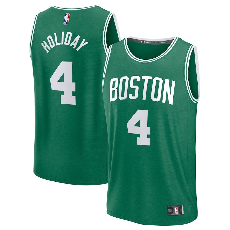 Jrue Holiday Boston Celtics Fast Break Replica Player Jersey - Green